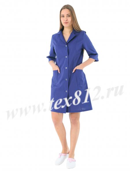 картинка Халат женский "Клининг менеджер" магазин Одежда+ являющийся официальным дистрибьютором в России 